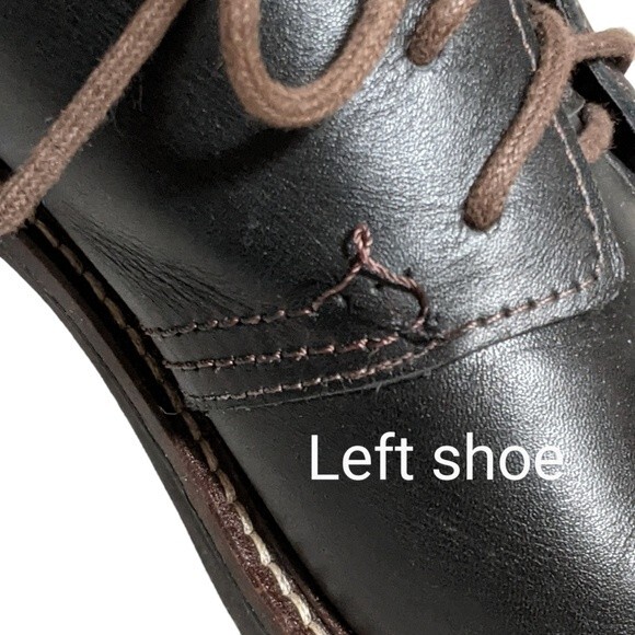 Noat Chief color block black brown lace up slip resistant shock relief loafer 13 main image 8